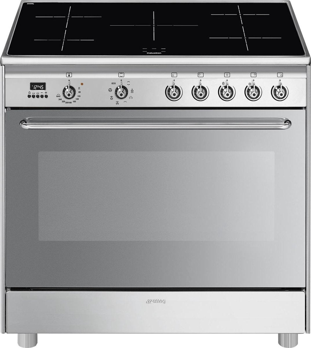 SMEG CG90IX9-1 rvs fornuis