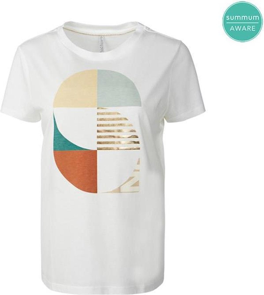 Tee graphic artwork cotton modal ecovero - Terra