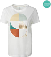 Tee graphic artwork cotton modal ecovero - Terra