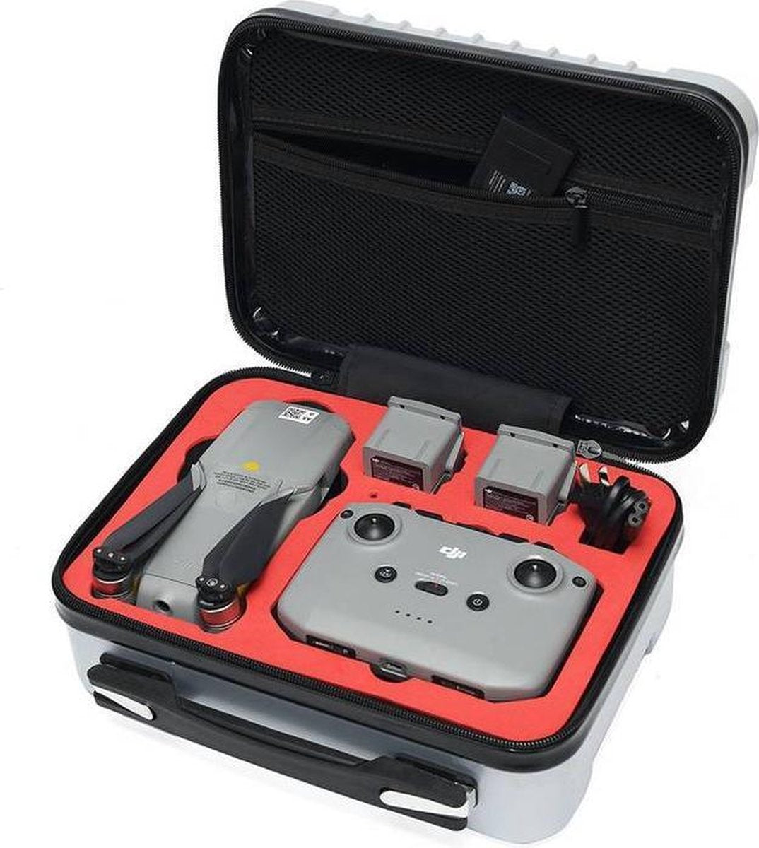 50CAL DJI Mavic Air 2 carrying case - zilver