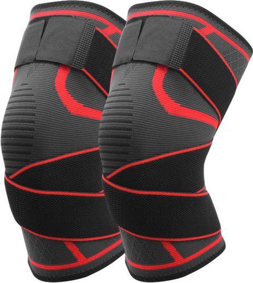 Boersport ® | Ondersteunende compressie kniebrace |Kniebandage voor Dames & Heren | M