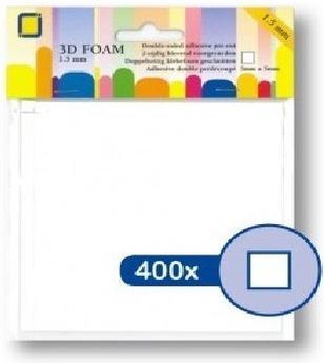 Foamblokjes - 1