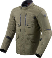 REV'IT! Trench GTX groen GORE-TEX motorjas - gelamineerd GoreTex® motorjack maat XXL