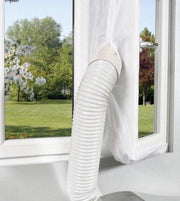 Oak's First Raamafdichtingsset voor airco's universeel 4 meter - Ritsafsluiting - Tegen insecten