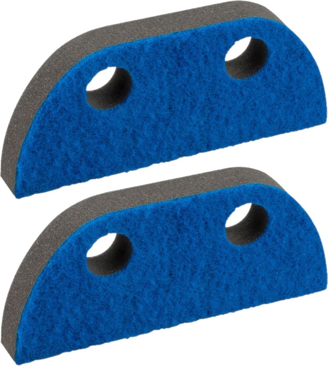 2x stuks navulling schuimrubber stoffer/handveger - anti-allergie - Schoonmaakartikelen