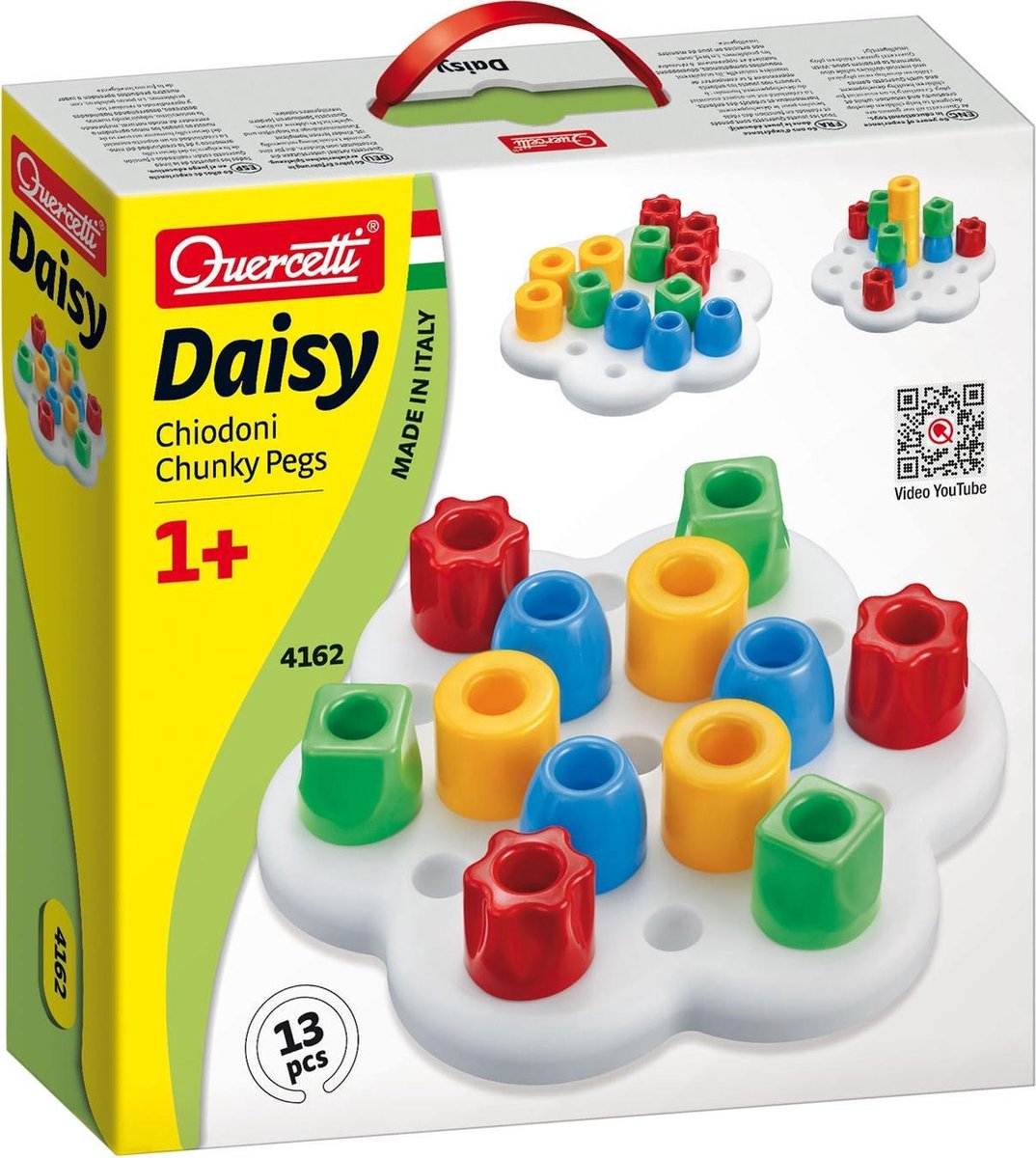 Quercetti Basis Insteek Pins - 13 delig