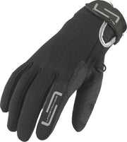Lindstrands motorhandschoenen Coal Neopren zwart 2XL