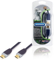 Bandridge SVL1003 HDMI kabel 3 m HDMI Type A (Standaard) Zwart
