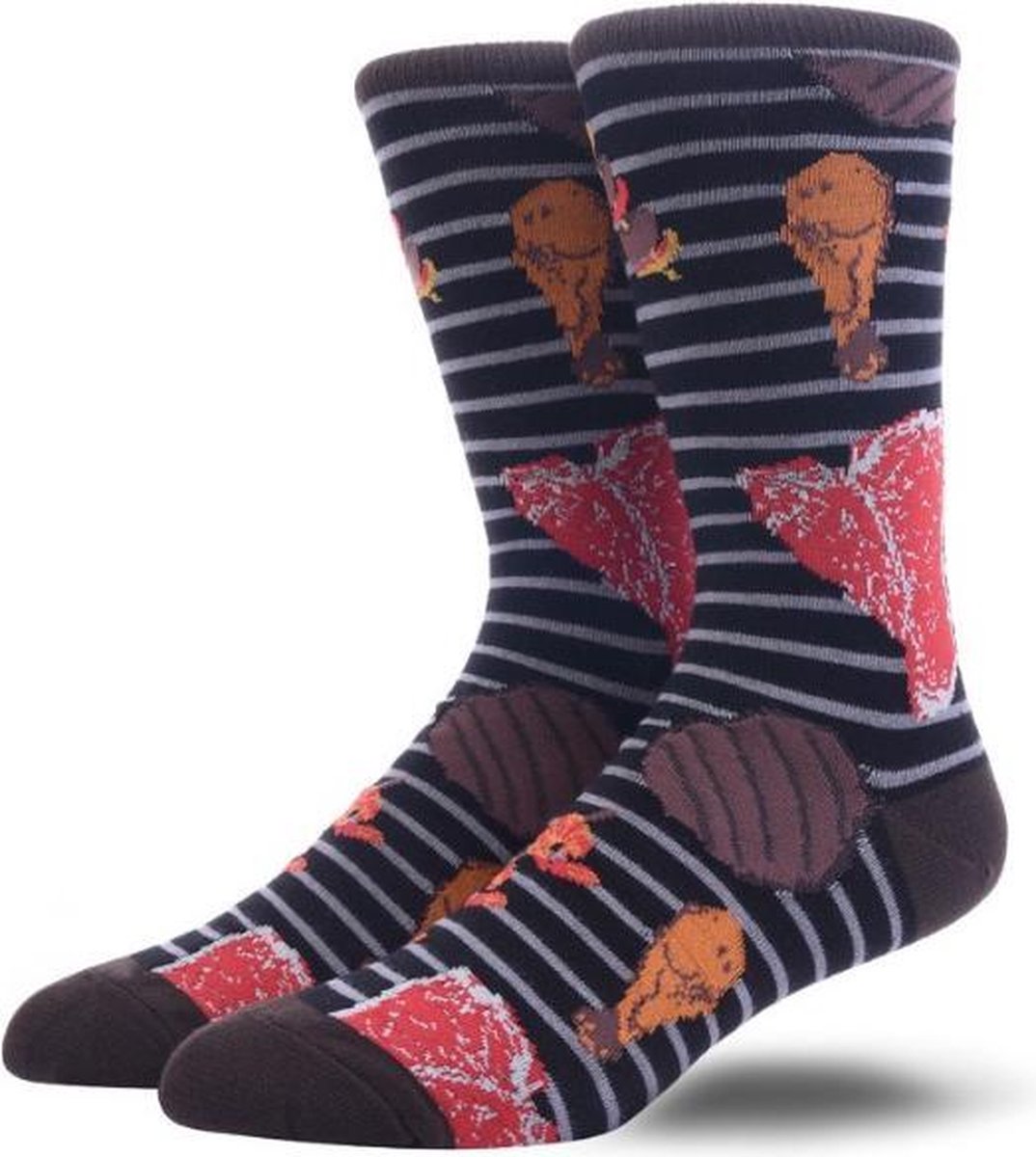 Barbecue sokken - Unisex - One size fits all - Barbecue cadeau - Cadeau voor mannen