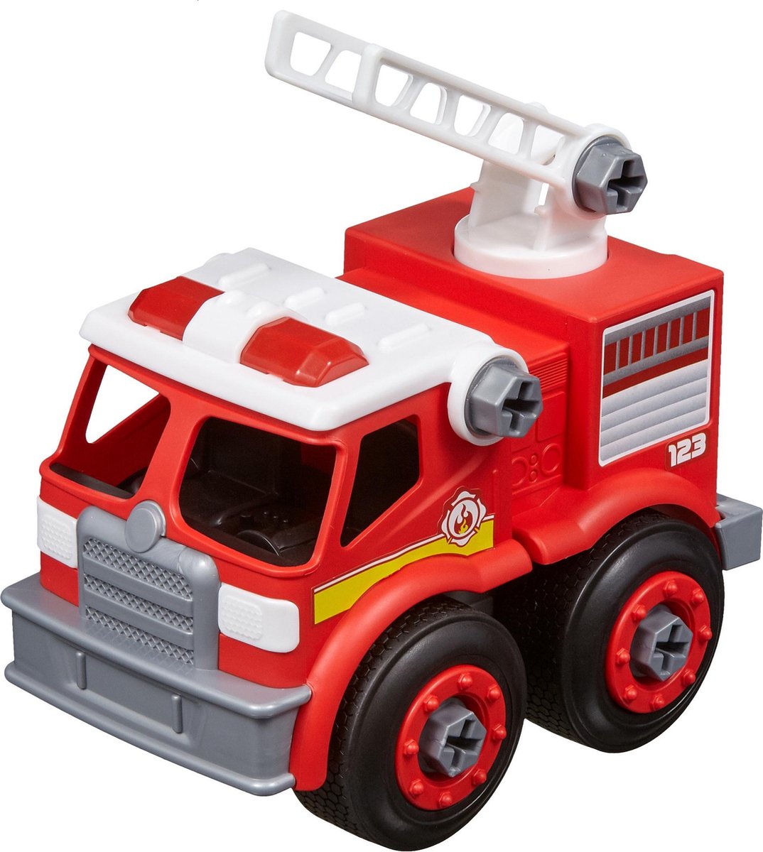 Nikko - Machine Maker Auto City Service: brandweerwagen 9-delig