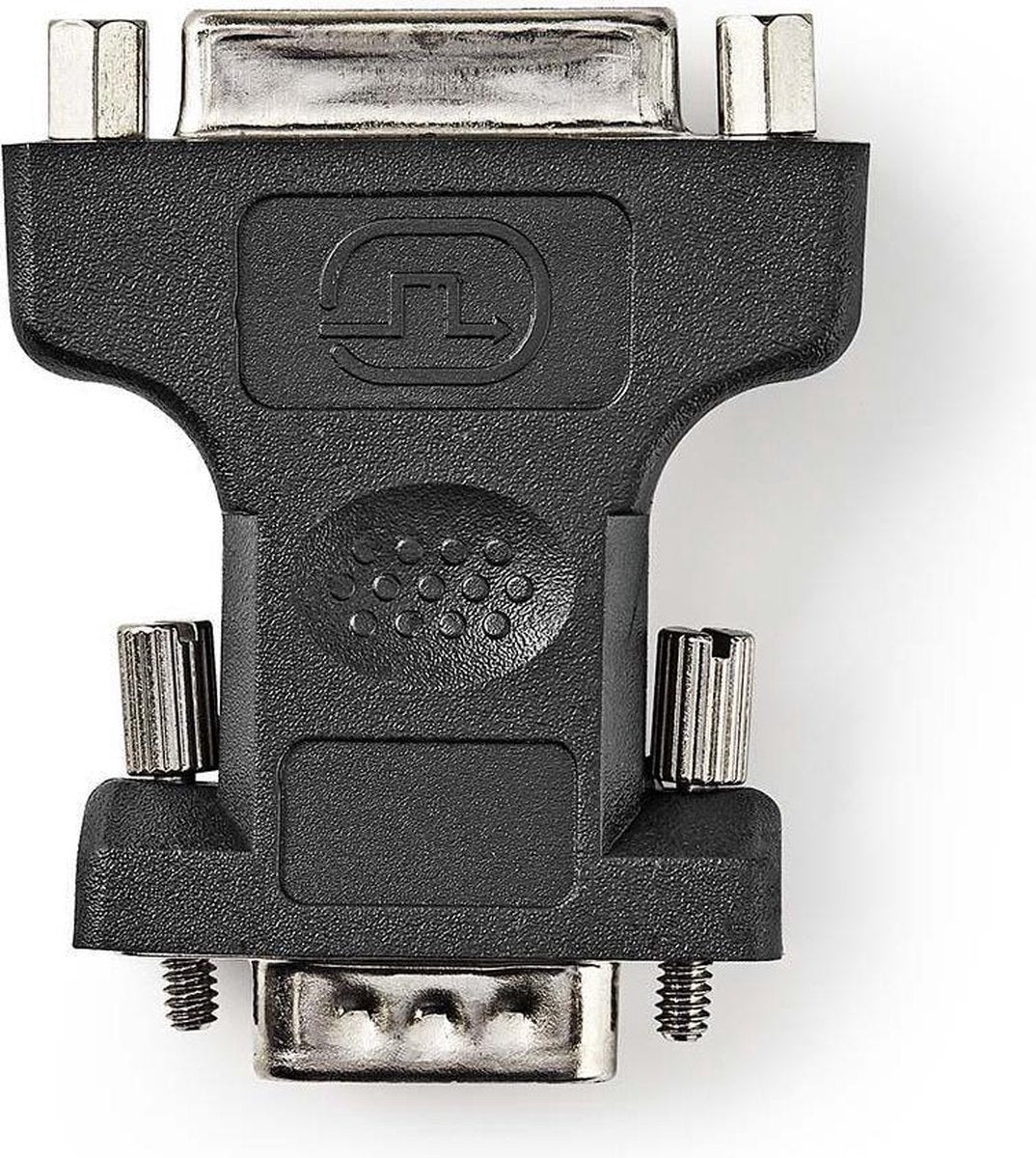 VGA - DVI-Adapter | VGA Male - DVI-I 24+5-Pins Female | Zwart