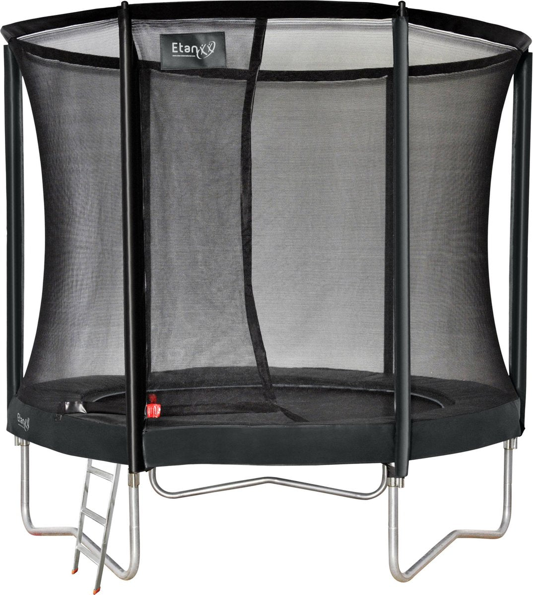 Trampoline Etan Inground Premium Gold Combi set - Ø244 cm - inc. Veiligheidsnet - Grijs - Rond