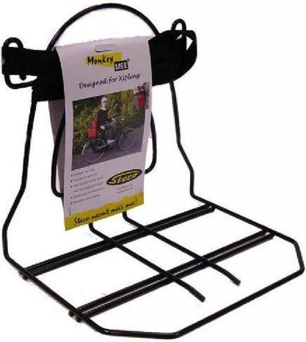 bagagedragerverbreder Monkey-Mee staal 31 cm zwart