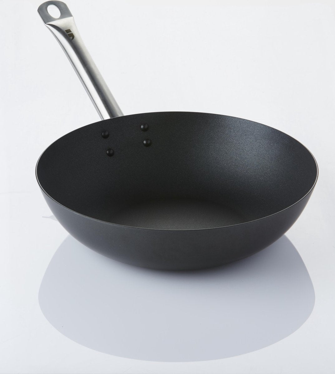Point-Virgule - Wok - Wokpan met antiaanbaklaag - ɸ30cm