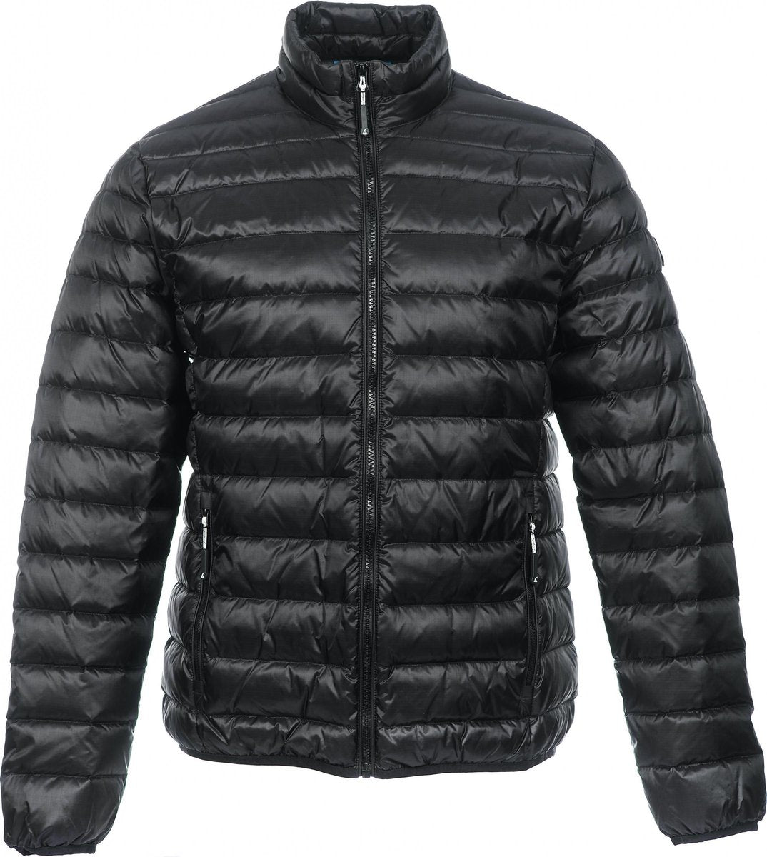 Alvivo Outdoorjas Oslo Heren Nylon/dons Zwart Maat L
