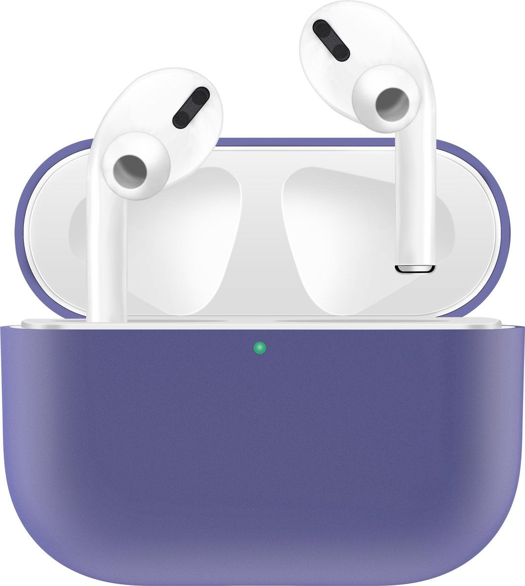 KELERINO. Siliconen Case voor Apple AirPods Pro - Hoesje - Paars