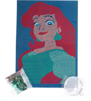 Slammer Paillettenkunst Disney Princess Ariel 4-delig