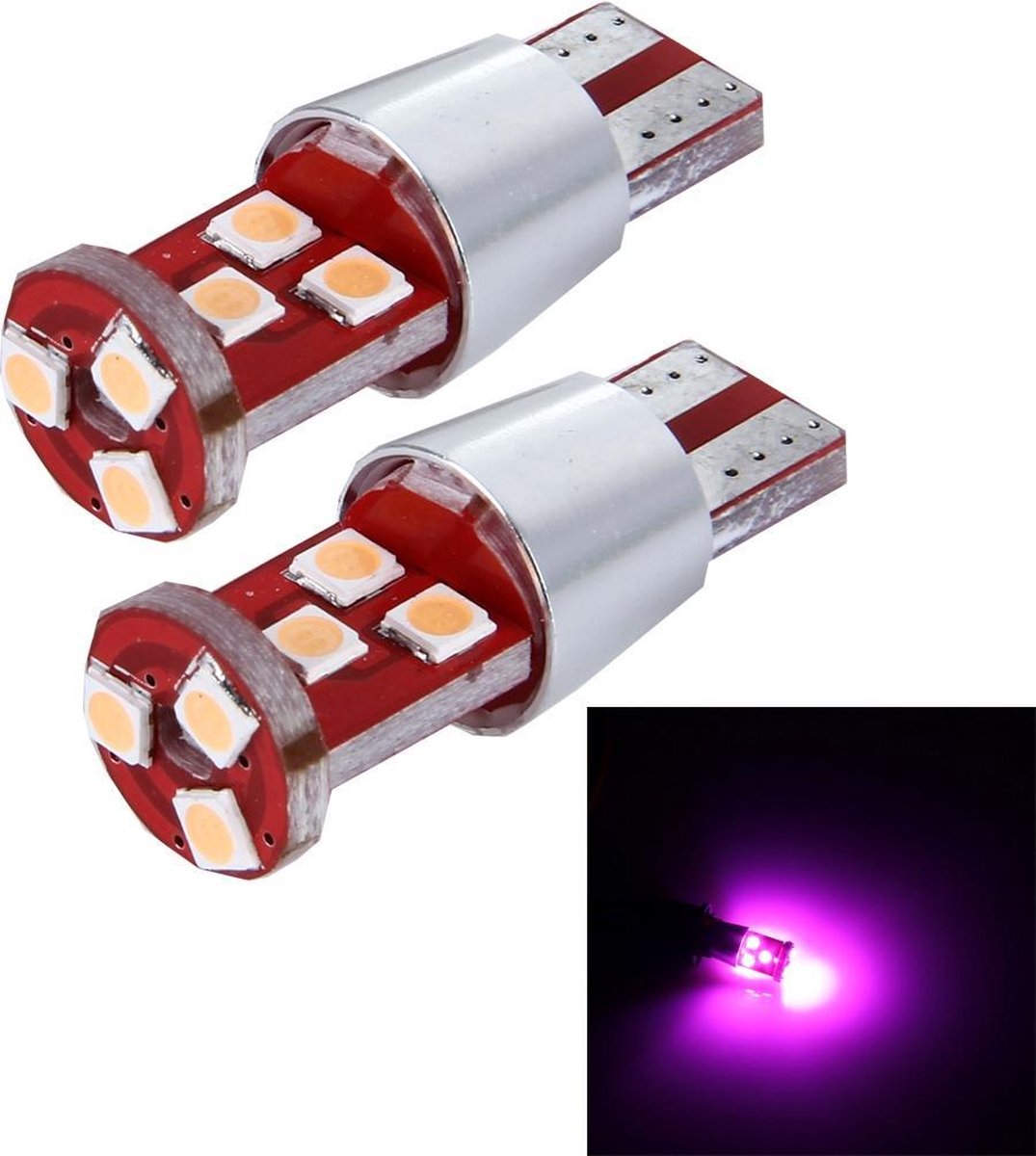 2 STKS T10 2.5W 9 SMD-3030 LED Car Clearance Lights Lamp
