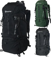 Beefree Backpack - Rugzak - Inclusief regenhoes - 55 Liter -  Zwart