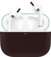 KELERINO. Siliconen Case voor Apple AirPods Pro - Hoesje - Zwart / Groen