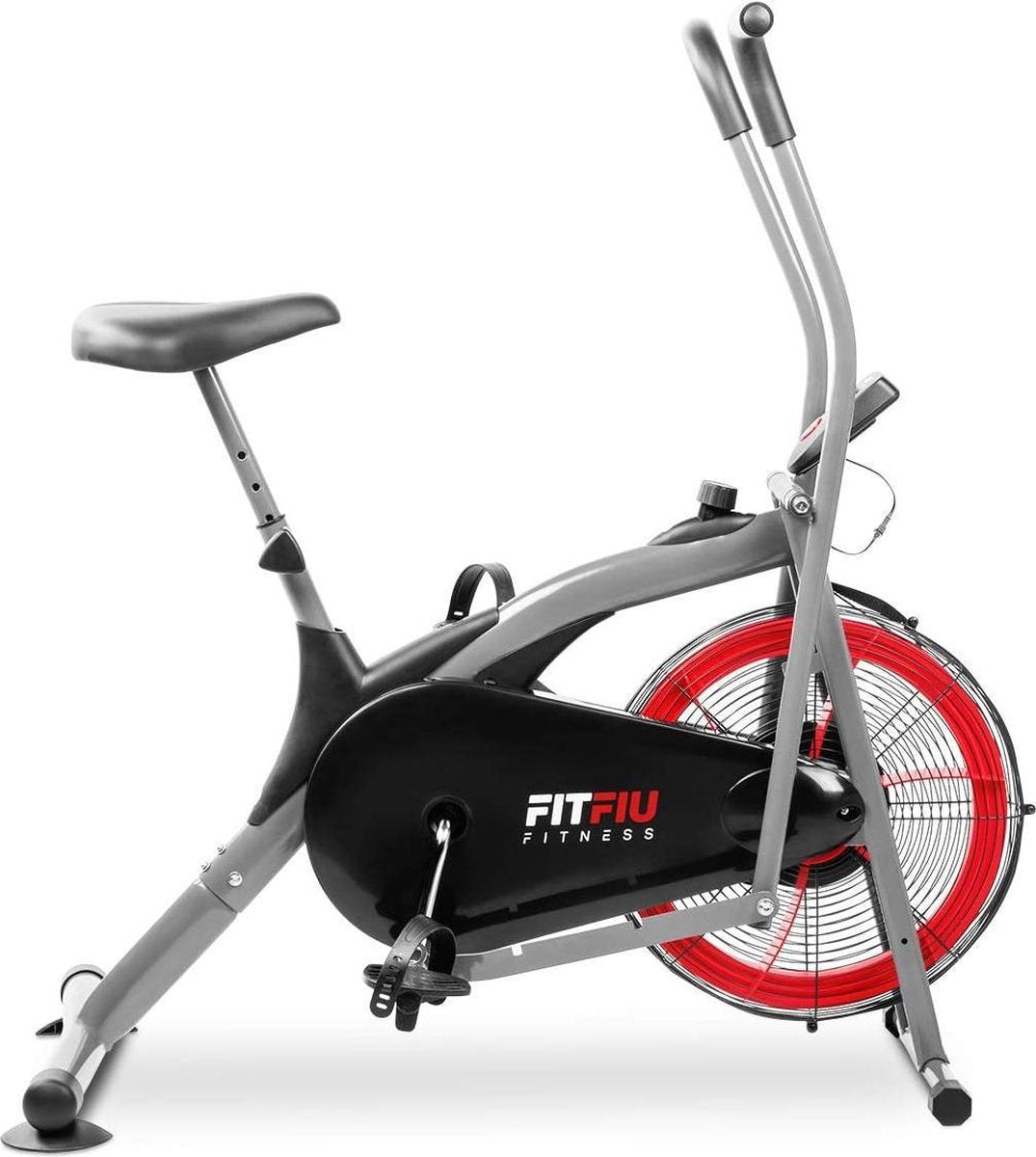 FITFIU® Fitness Fiets - Assault Bike - Air Bike - Assault Trainer - Home trainer - Crossfit