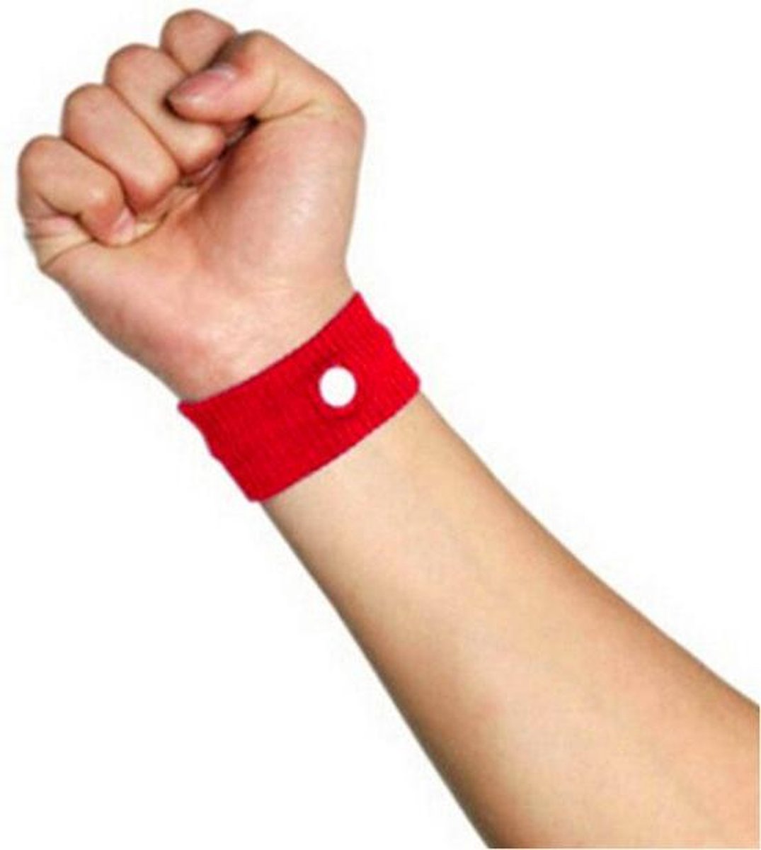 ProductGoods - 1 Paar Anti Wagenziek Bandjes - Anti Misselijkheid Band - Anti Misselijkheid Band - Anti Stoom Armband - Anti Misselijkheid Armband - Kleur Rood