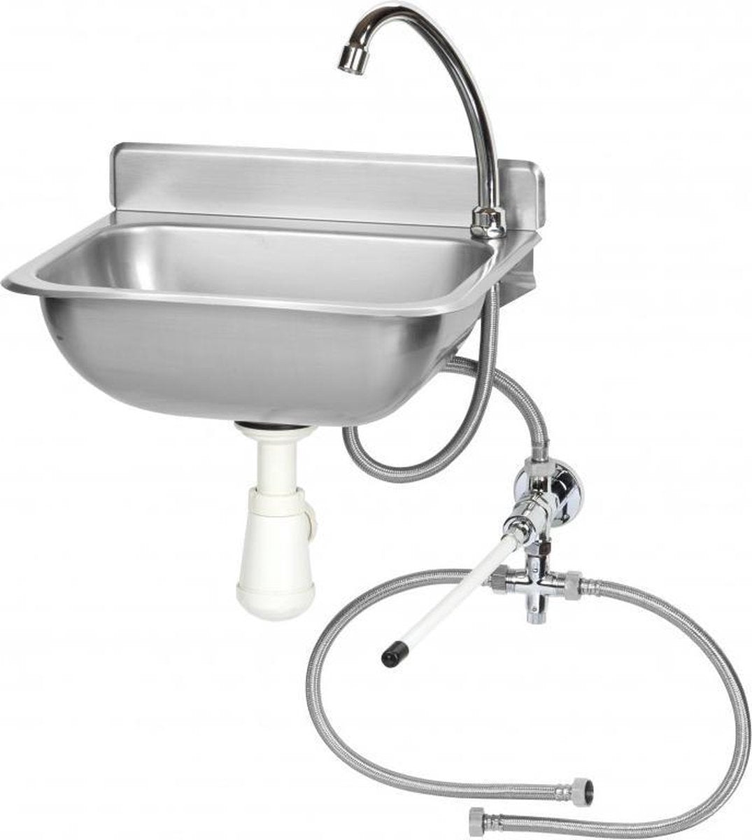 Saro RVS wasbak | 19(h) x 37