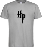 Grijs T shirt met Zwart logo " Harry Potter "  print size XXL