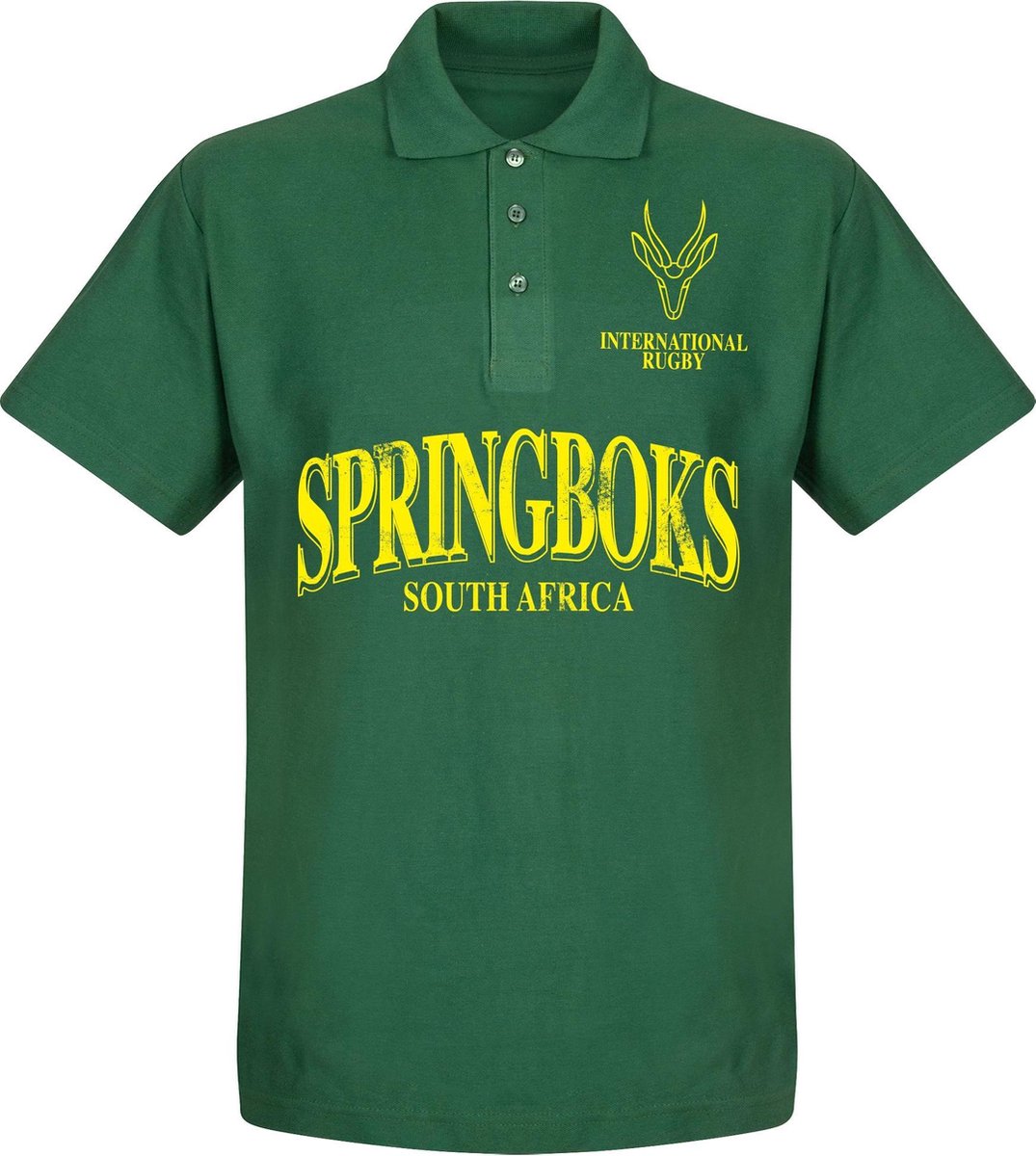 Zuid Afrika Rugby Polo - Groen - XXL