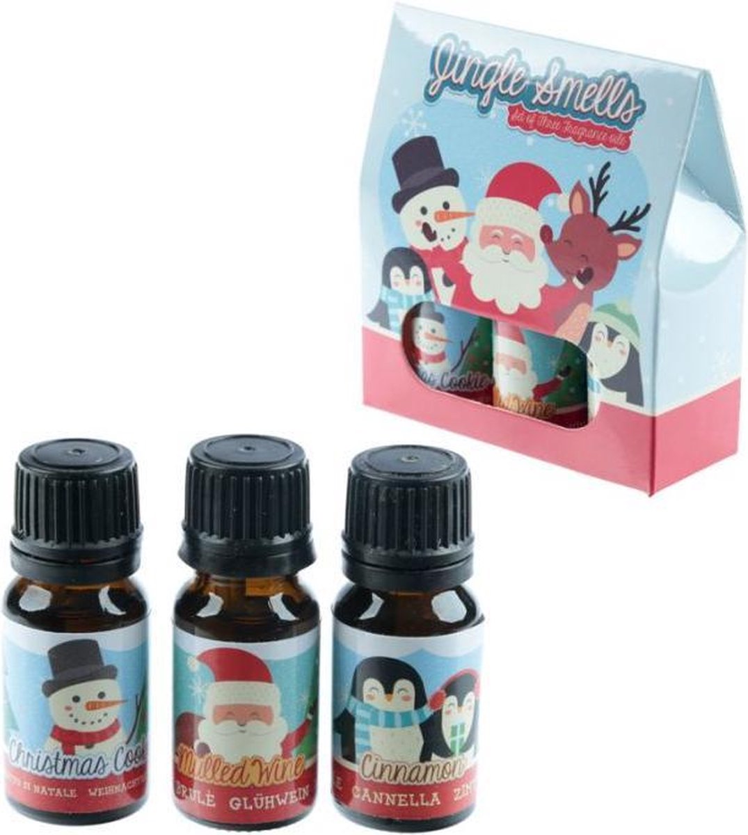 Jingle Smells Eden Set van 3 Kerst Geuroliën