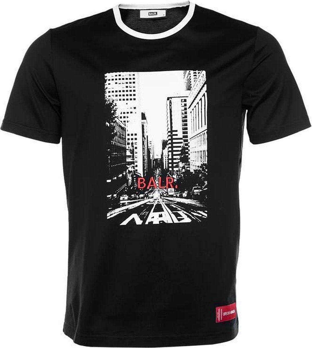 BALR. CITY LIFE T-SHIRT BLACK