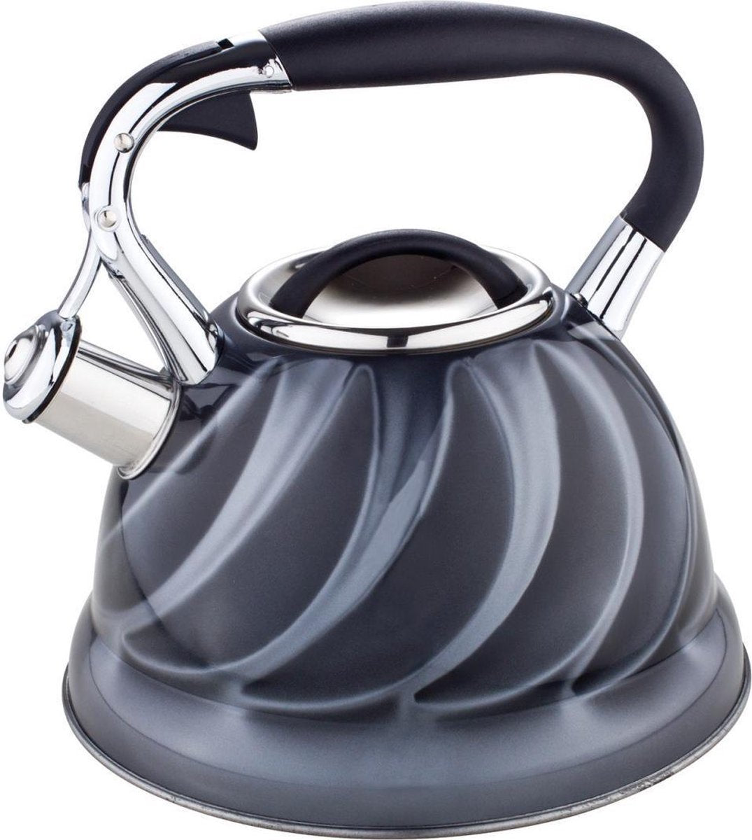 Klausberg 7199 - Fluitketel - zilvergrijs - 2.7 liter
