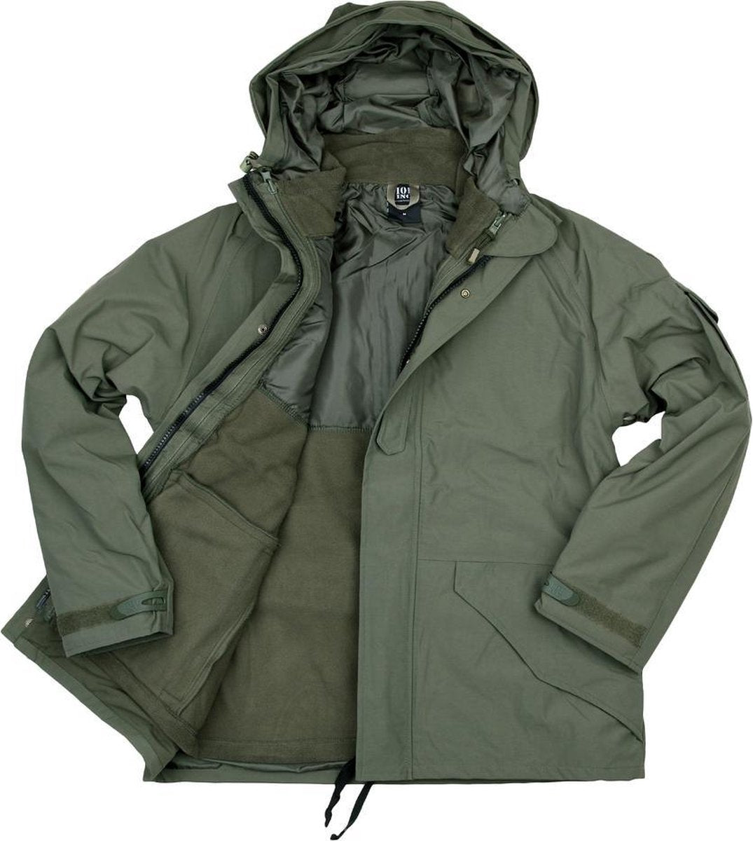 101inc Military Parka waterproof 3 in 1 groen