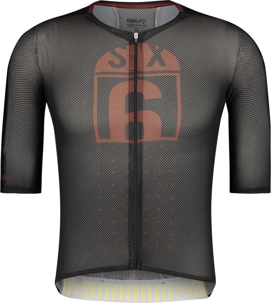 AGU High Summer Fietsshirt Six6 Heren Fietsshirt - Maat XL - Zwart