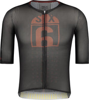 AGU High Summer Fietsshirt Six6 Heren Fietsshirt - Maat XL - Zwart