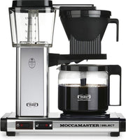 Moccamaster KBG Select - Filterkoffiezetapparaat - Zilver