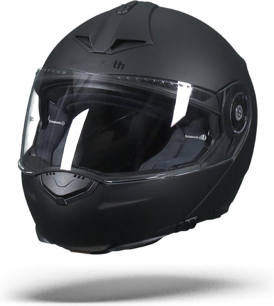 Schuberth C3 Pro Mat Zwart Systeemhelm - Motorhelm - Maat XS