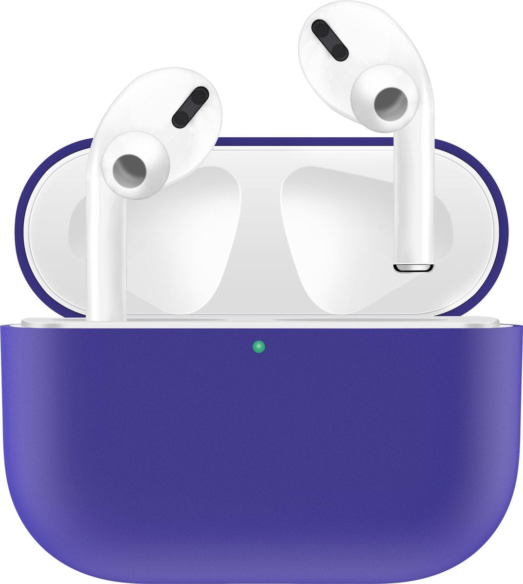 KELERINO. Siliconen Case voor Apple AirPods Pro - Hoesje - Donker Paars
