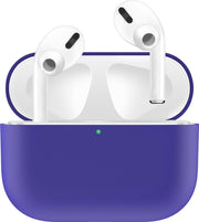 KELERINO. Siliconen Case voor Apple AirPods Pro - Hoesje - Donker Paars