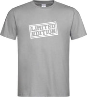 Grijs T shirt met " Limited Edition " print size XXXL