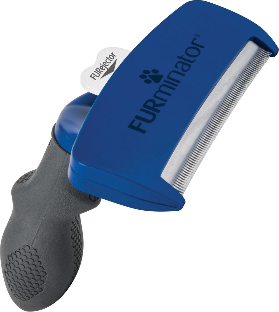 Furminator Hond Kort Haar - Hondenvachtkam - Blauw Large