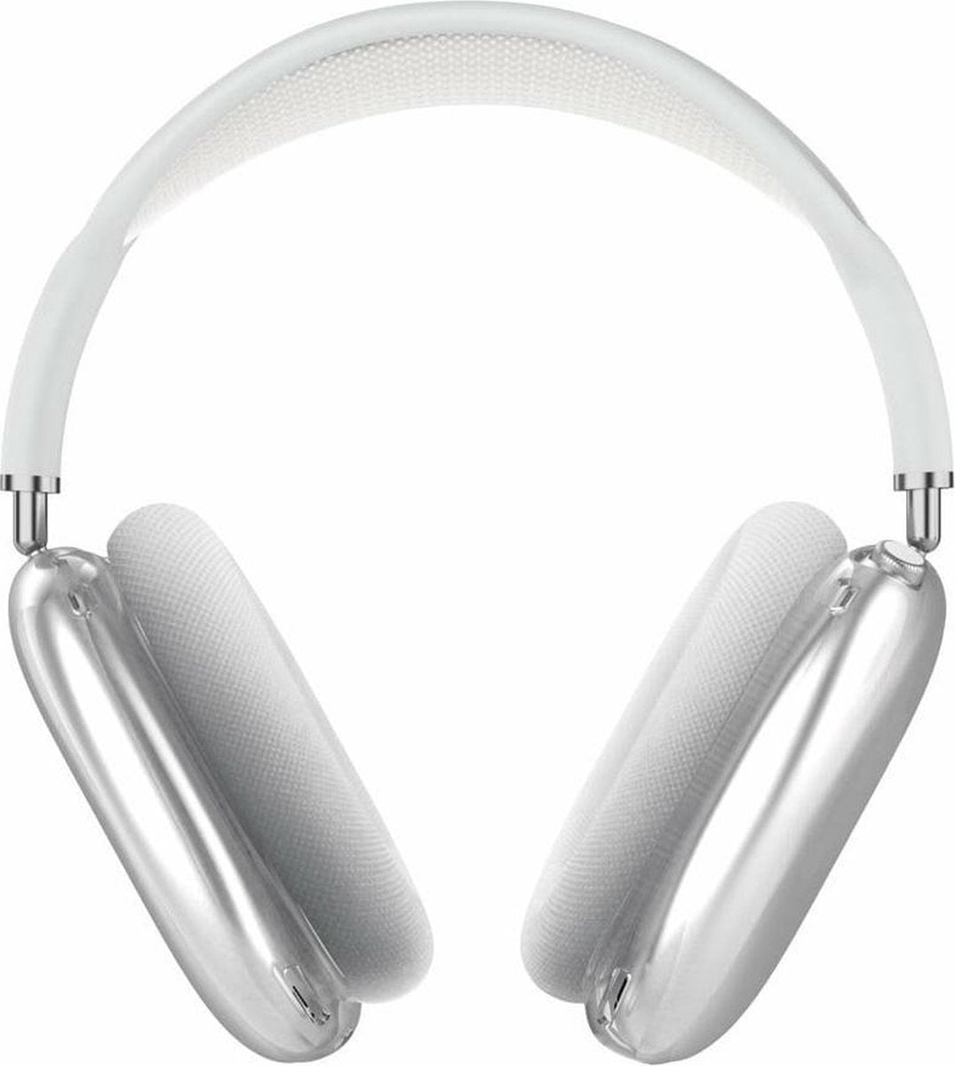 Airpods Max Headset Cover Case - Siliconen Transparant Grijs | Watchbands-shop.nl