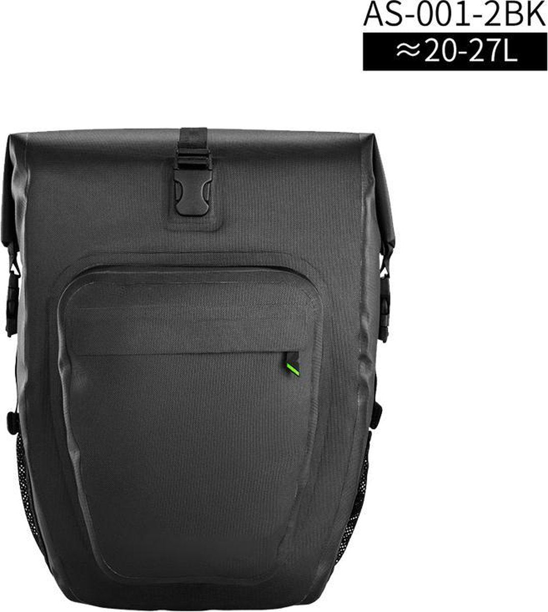 Baymate Waterdichte Fietstas 27L Reizen Fietsen Tas Mand Fiets Bagagedrager Tail Seat Trunk Bags Fietstas Mtb Accessoires AS-001-2BK