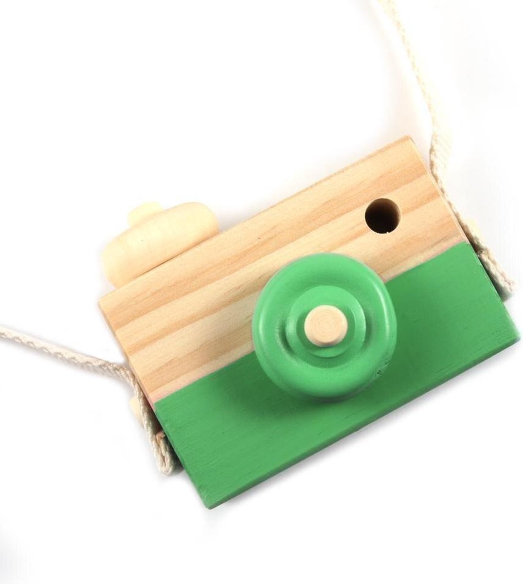 Mats en Milla | Houten Camera |Fototoestel Speelgoed | Groen | Kinderkamer | Baby Accessoire | Decoratie