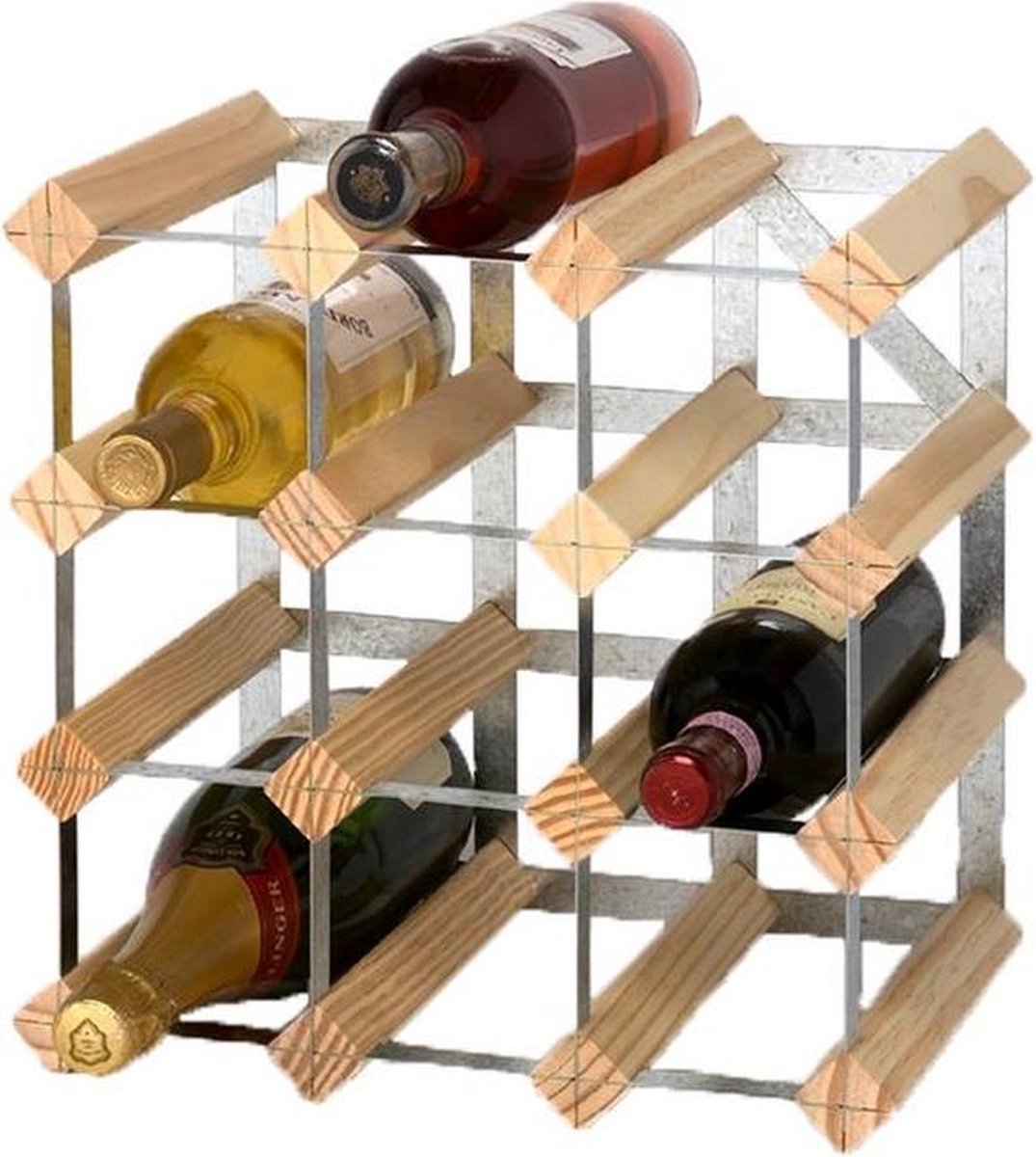 RTA - Traditional wine rack 12 bottles natural pine