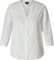 YEST Giorgia Blouse - White - maat 44
