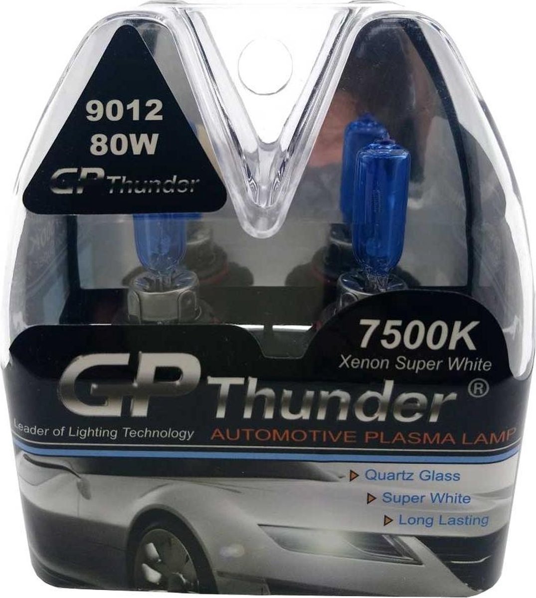 GP Thunder 9012 / HiR2 Cool White 7500k 70w Xenon Look