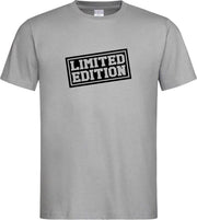 Grijs T shirt met " Limited Edition " print size M