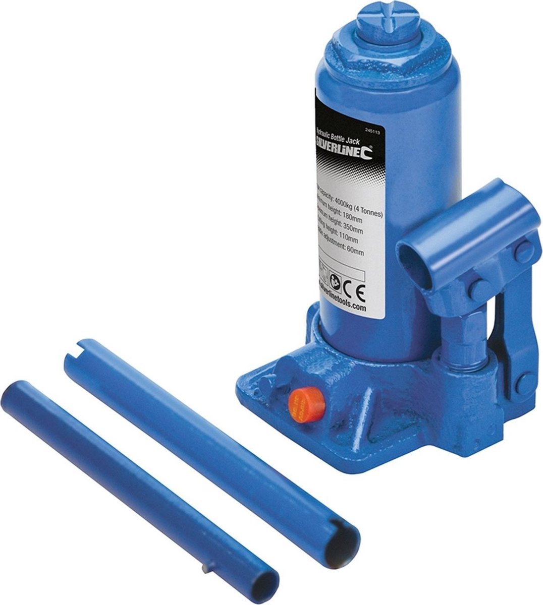 Silverline Hydraulische potkriks 4 ton