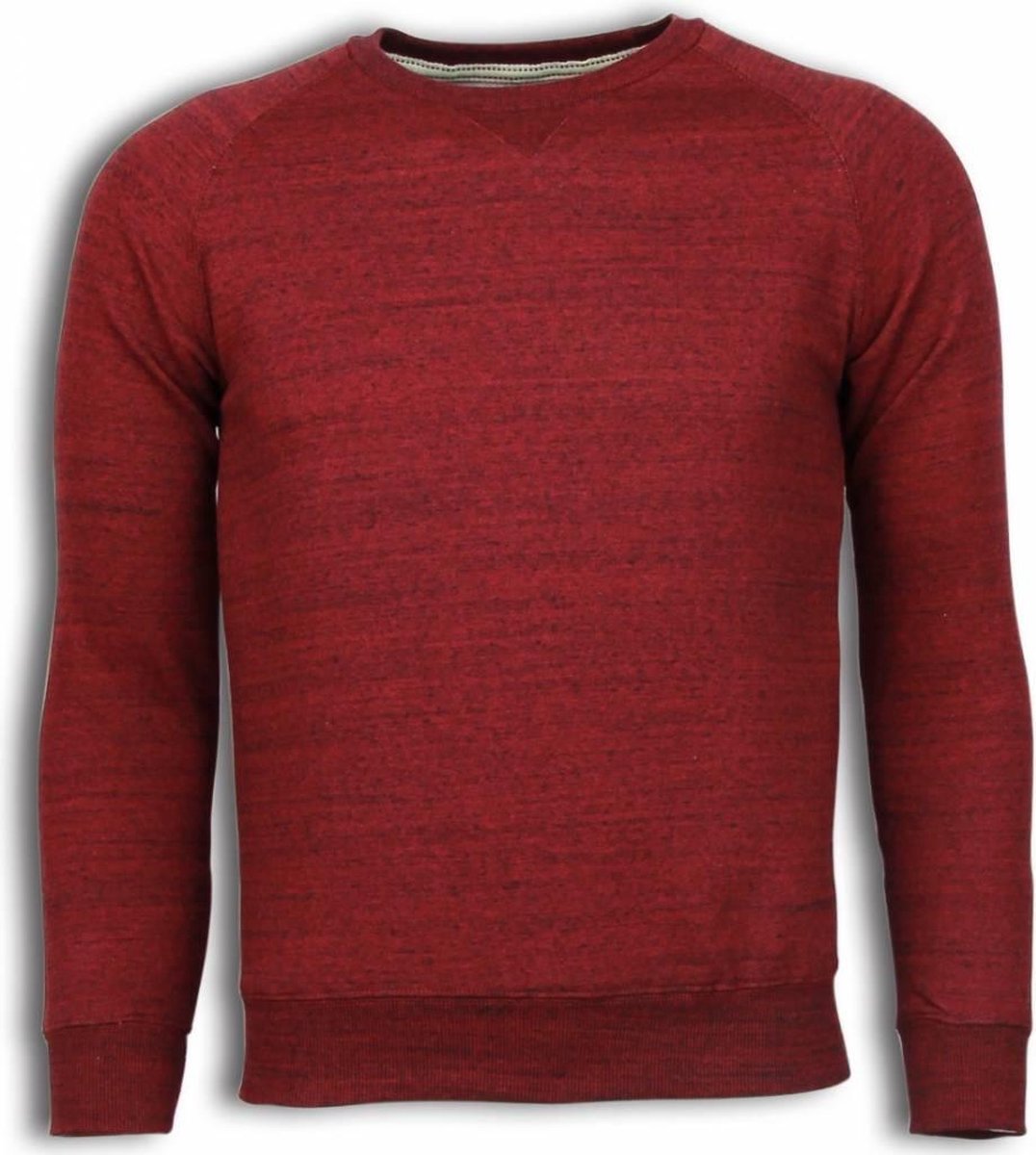 Enos Basic Fit Crewneck- Sweater - Bordeaux - Maten: L